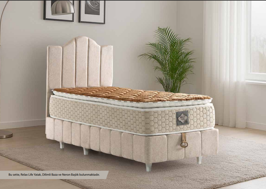 Relax Life Baza + Başlık + Yatak