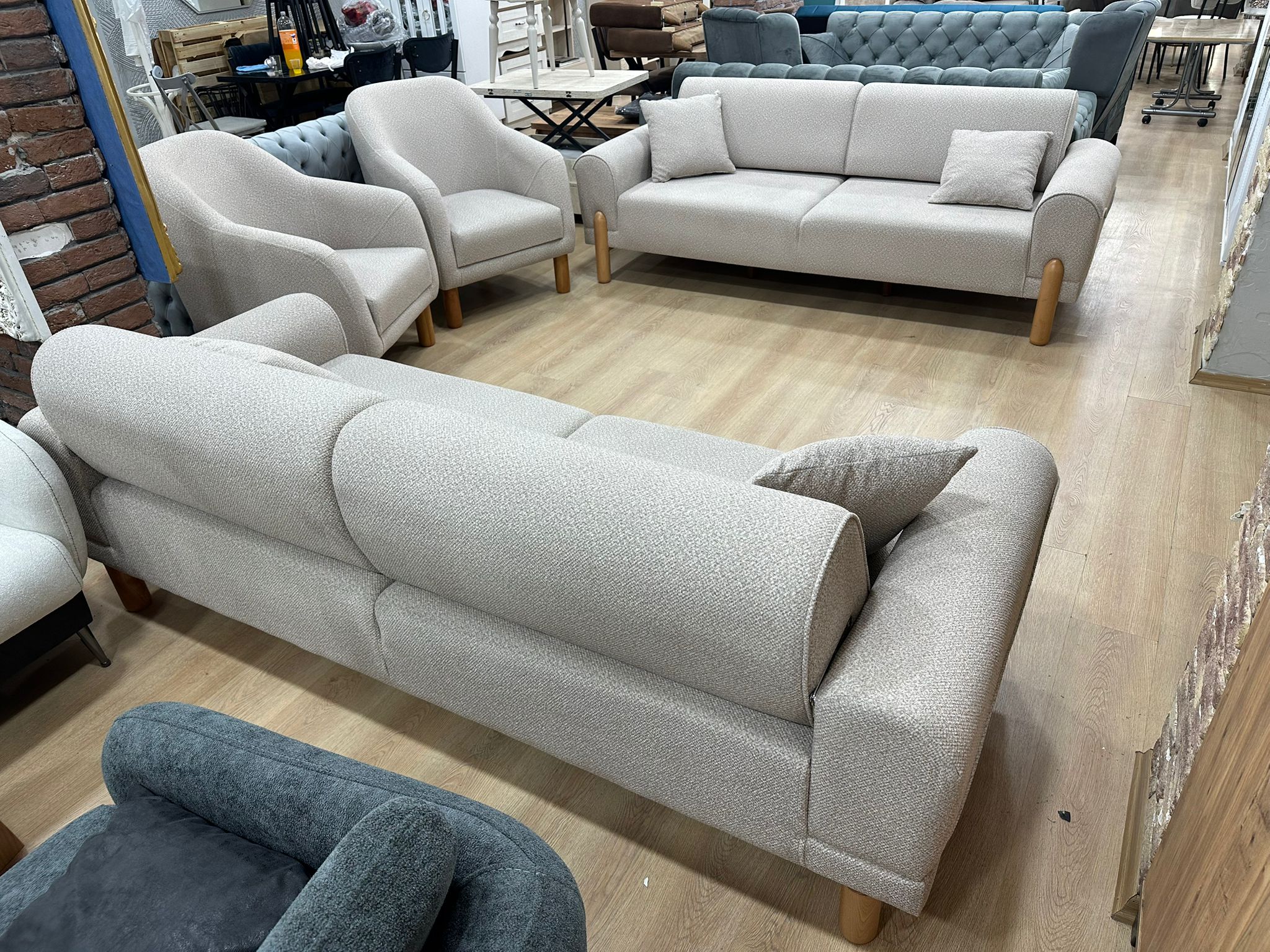 Bohem Koltuk Takımı 3+3+1+1 - Görsel 7